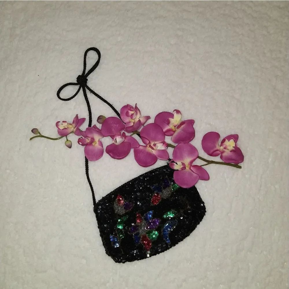 Sequin Beaded Evening Bag